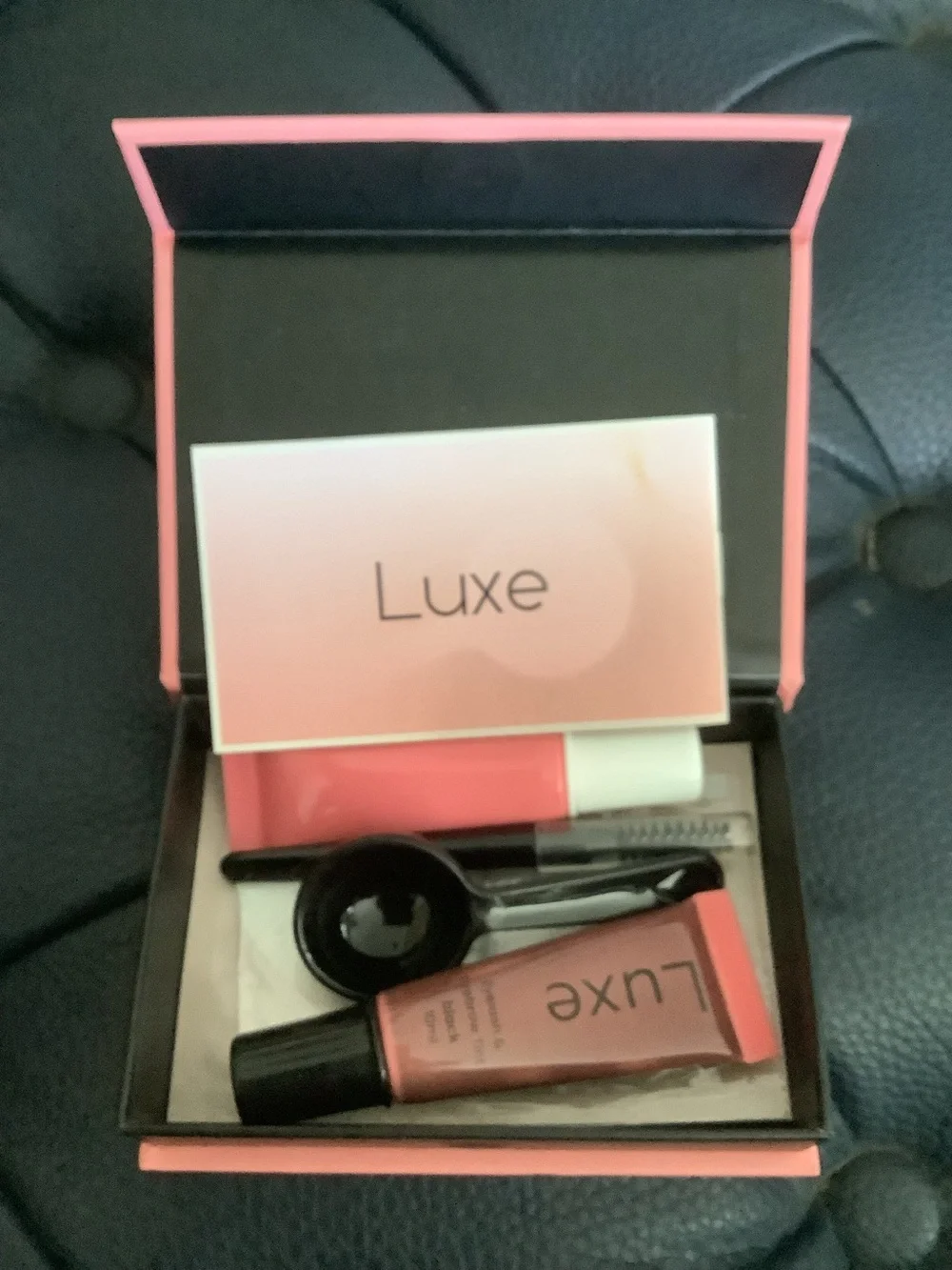 Bundle - Luxe Lash Lift Set & Tint Set (Black) Professional Kits, New & Unused